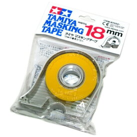 タミヤ マスキングテープ 18mm　ケース付　タミヤ模型