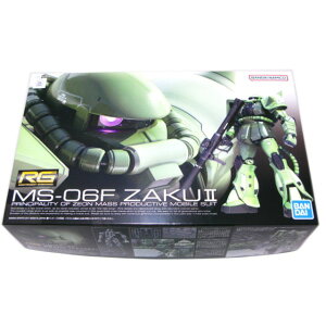 �ʎY�^ �U�N MS-06F ZAKU II ���A���O���[�h 1/144�X�P�[�� �K���v�� [RG-04] �o���_�C