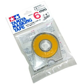タミヤ マスキングテープ 6mm　ケース付　タミヤ模型