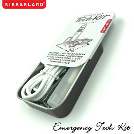 Emergency Tech Kit エマージェンシーテックキット スマホ KIKKERLAND キッカーランド DETAIL