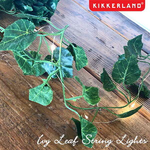 Ivy Leaf String Lights �A�C�r�[���[�t�X�g�����O���C�g10�t�B�[�g USB �C���~�l�[�V���� �L�b�J�[�����h KIKKERLAND