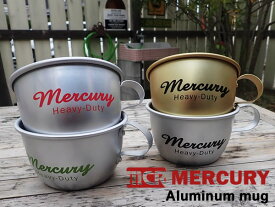 アルミマグ 全4色 MERCURY マーキュリー アウトドア キャンプ 日本製 アルミ製 カップ コップ