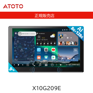 yszATOTO 9C` 8G+128G 2DIN Android 13 J[ir X10G209E