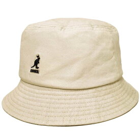 KANGOL バケットハット 父の日 帽子 Washed Bucket 57cm-63cm kan-100-169215 ブランド 正規取扱 カンゴール M L XL XXL 大きい バケハ つば 短め 洗える メンズ レディース 春夏 UV 日よけ アウトドア キャンプ 綿 お洒落 プレゼント あす楽