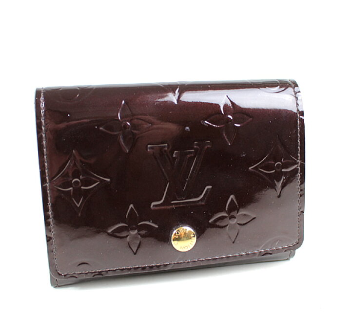 極美品】ルイヴィトン アンヴェロップカルトドゥヴィジット ヴェルニ  