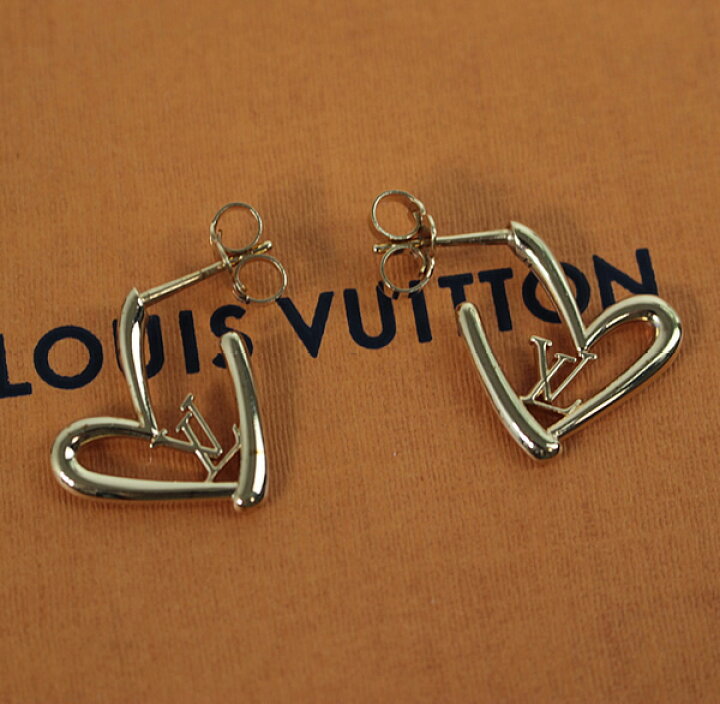 楽天市場】ルイヴィトン ピアス ブックル ドレイユ ハート フォーリン  