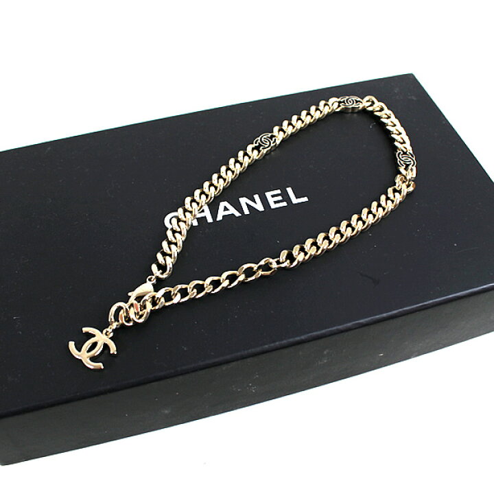 楽天市場】シャネル CHANEL ネックレス チェーンネックレス チョーカー 