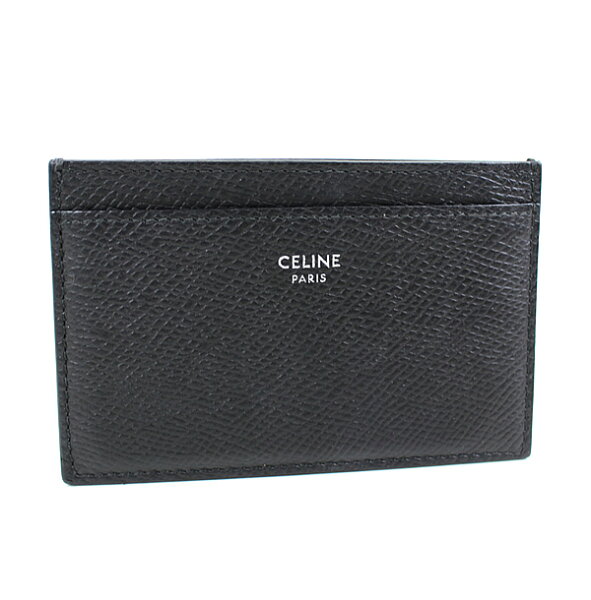 セリーヌ　カードケース　カード入れ　名刺入れ　ブラック　黒　新品同様　美品　CELINE　r208 　【中古】