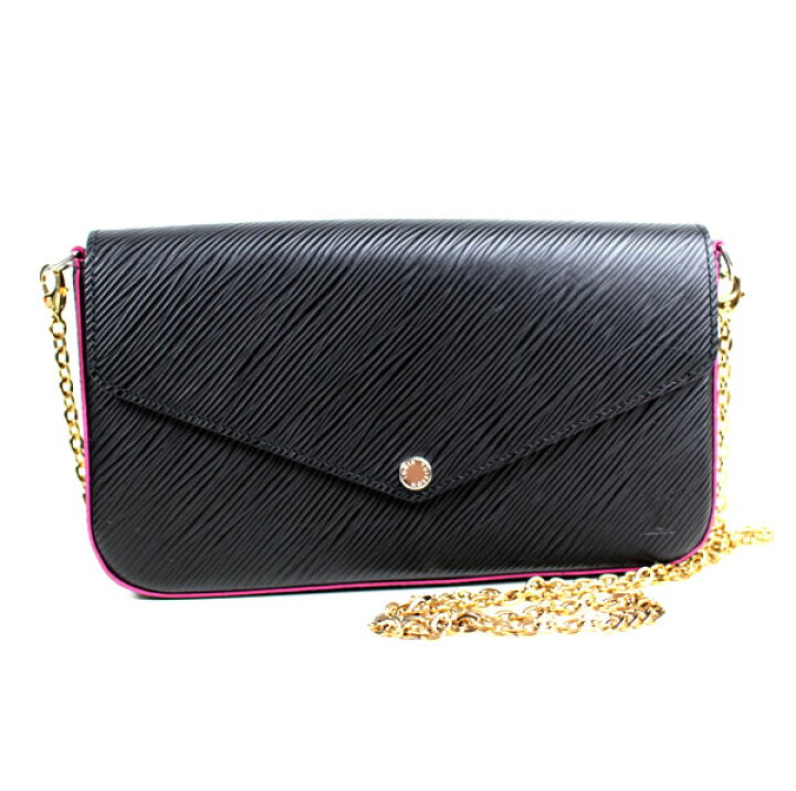 楽天市場】ルイヴィトン フェリシー エピ ノワール チェーンウォレット  