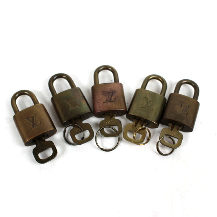 楽天市場】ルイヴィトン カデナ 南京錠 おまとめ 鍵 パドロック LV  