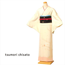 【レンタル】 ツモリチサト tsumori chisato 訪問着 レンタル 着物レンタル レンタル着物 フルセット8AD266 正絹 レンタル訪問着 お呼ばれ クリーム フクロウの森 150cm～170cm位まで 足袋プレゼント