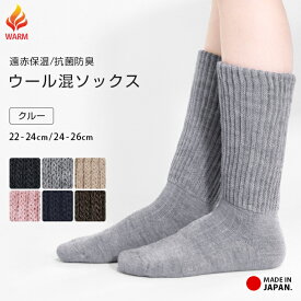 ソックス クルーソックス ルームソックス 靴下 厚手 ニット パイル 婦人 紳士 遠赤保温 抗菌防臭 日本製 足首ウォーマー リブ レディース メンズ 三菱レイヨン あたたかい あったかい 無地 防寒 防寒対策 冬 冬用 冷え性 冷え取り oo *2*y3-2t