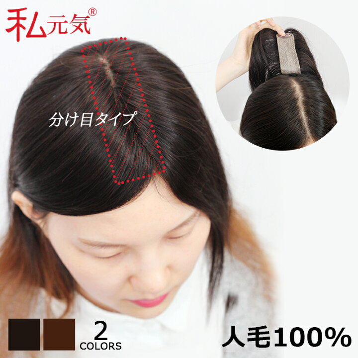楽天市場】【返品交換OK！送料無料】人毛 ウィッグ 部分ウィッグ 白髪 