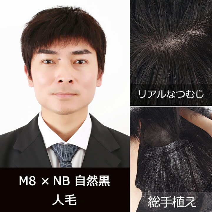 楽天市場】メンズウィッグ 人毛 フルウィッグ 男性用 メンズ 白髪 薄毛 