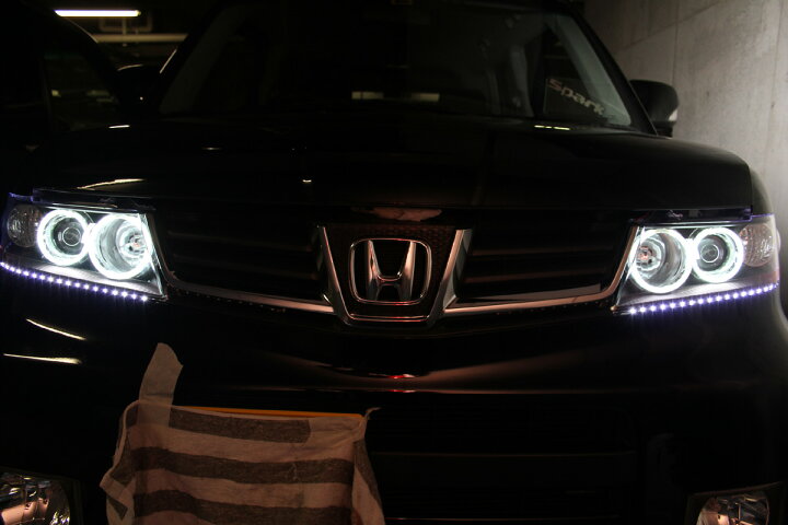 楽天市場】☆ホンダ ゼストスパーク HDSMD LED 4灯イカリングキット 