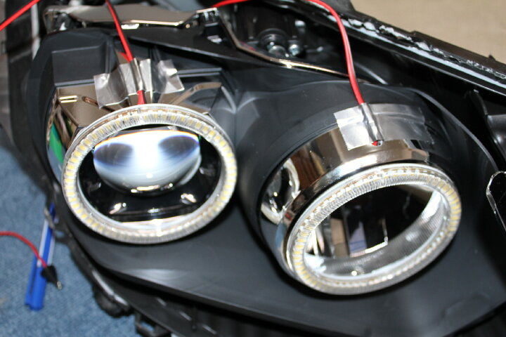 楽天市場】☆ホンダ フィット GK 前期 LEDヘッドライト用 イカリング 