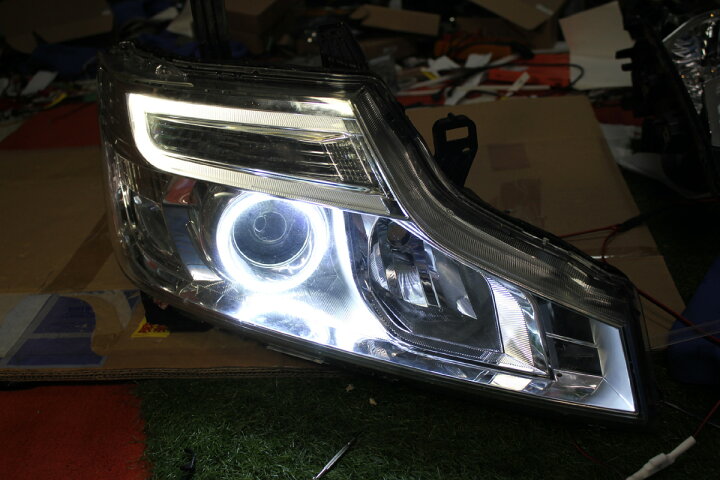 楽天市場】☆ステップワゴンRK1 RK2 後期 HDSMD LED 8000K イカリング 