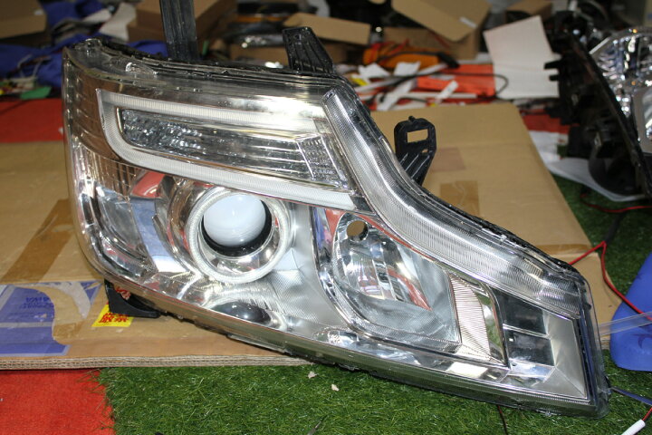 楽天市場】☆ステップワゴンRK1 RK2 後期 HDSMD LED 8000K イカリング 