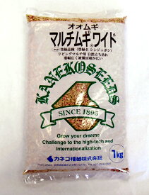 緑肥 大麦 マルチムギワイド 1kg カネコ種苗