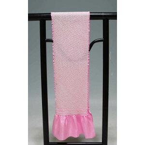 お買い得 七五三 子供用 正絹総絞り 帯揚げ  極上品 5070 訳あり品