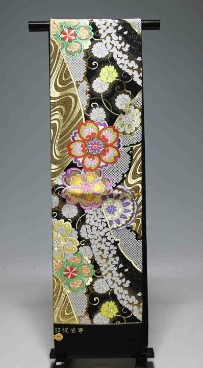 楽天市場】正絹西陣七五三 子供用袋帯 全通柄 上質品 七歳 606 : 今川 