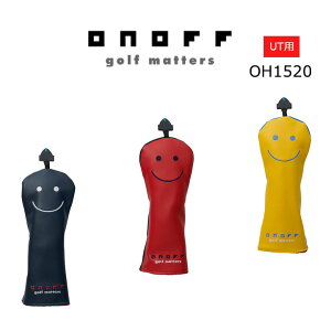ONOFF オノフ ゴルフ ヘッドカバーOH1520 ユーティリティ用 UT用 2020年モデル
