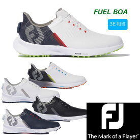 フットジョイ メンズ ゴルフシューズ55448 55446 55449 55447 53095フューエル ボア スパイクレスFJ FOOTJOY FUEL Boa幅：W (3E標準) 2023年継続モデル