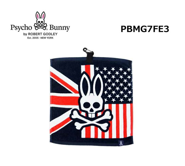 楽天市場 ネコポス発送 サイコバニー ゴルフ タオル Sサイズ Pbmg7fe3ゴルフタオル フック付psycho Bunny 21年継続モデル インパクトゴルフ