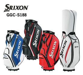 スリクソン ゴルフ キャディバッグ GGC-S188 カート10型 3.8kg SRIXON ダンロップ DUNLOP2024年継続モデル