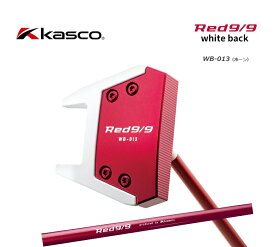 KASCO キャスコ ゴルフ パター Red9/9 white back WB-013 ホーンレッド9/9 アカパタ ホワイトバックシリーズ2023年モデル 新品 保証書付き