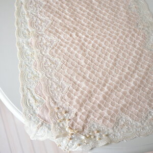 �y1,496�~OFF�N�[�|����12/25�܂Łz ���[���s�A�� ELEGANT PEARL �e�[�u���Z���^�[ 40×135�y�A���e�B�[�N�� �N���V�b�N �i�`������ �J���g���[ �t�����` �C���e���A�G�� ���� �t�@�u���b�N ���[�X ��