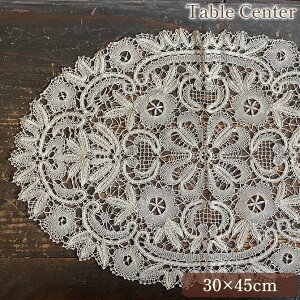 �y1,760�~OFF�N�[�|����12/25�܂Łz �e�[�u���Z���^�[ 30×45cm �I�[�o�� �e�[�u�����l�� �~�� �t�@�u���b�N ���[�X �h�J ���R�R�� �P�n �A���e�B�[�N�� �C���e���A�G�� ���[���s�A�� �k�� ���� 