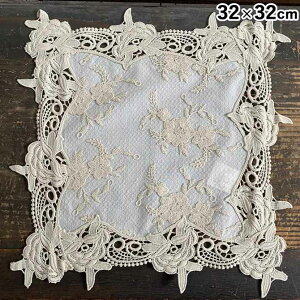 m匈ZN[|638~OFFn [X hC[ [Xz [Xn 32×32cm lphC[ ԎhJ[X [XhJ beige flower race x[Wt[[X L1 hC[ 32×32 ԎhJ [s