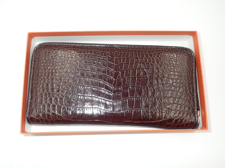 楽天市場】【アウトレット】 Crocodile クロコダイル 本革 ワニ 1点物  