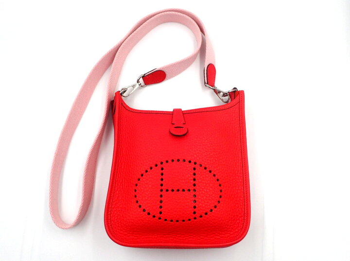 楽天市場】【中古】エルメス HERMES エブリン TPM ルージュ 
