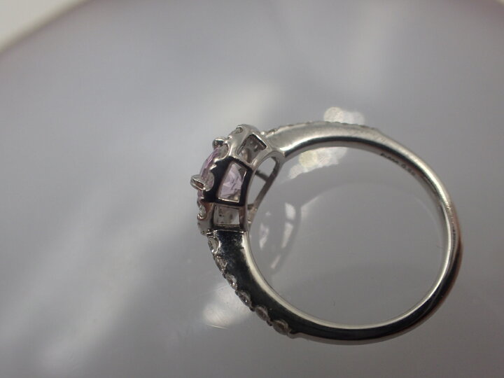 楽天市場】プラチナ ダイヤモンドリング モルガナイト 0.12ct : ヨシ 