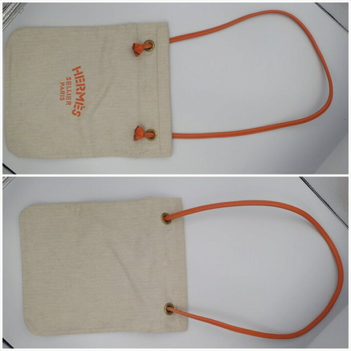 楽天市場】【中古】 HERMES エルメス アリーヌ ミニ PM キャンバス 