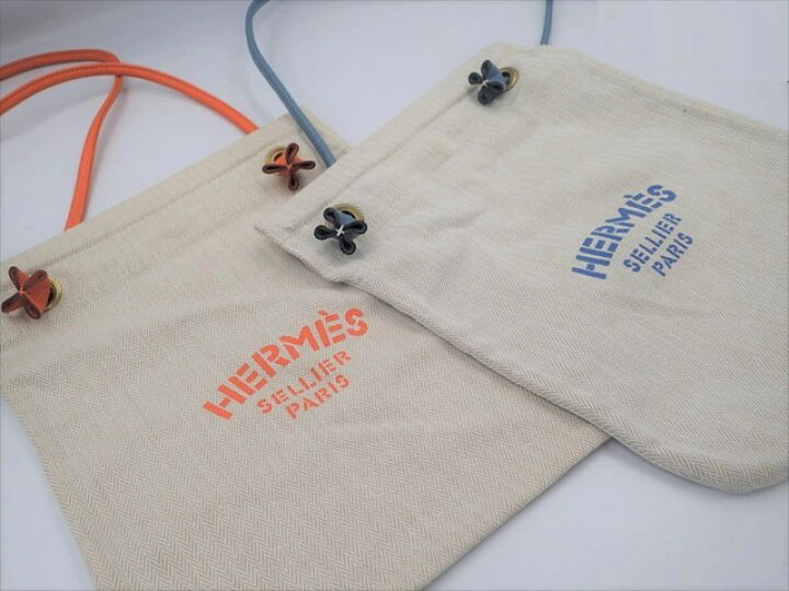 楽天市場】【中古】 HERMES エルメス アリーヌ ミニ PM キャンバス 