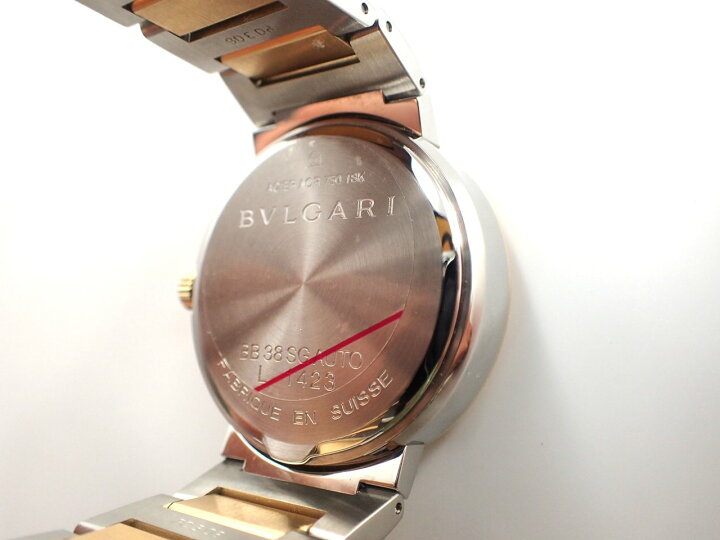 楽天市場】BVLGARI ブルガリ ブルガリ 未使用品 BB38 生産終了モデル  