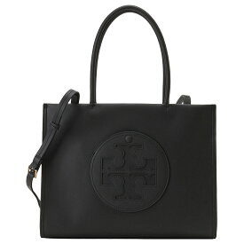 Tory Burch トリーバーチ 145612 001 BLACK エラ バイオ スモール トートバッグ ダブルTロゴ 2WAY ショルダーバッグ ブラック レディース ELLA BIO SMALL TOTE 【bbtb00225l】