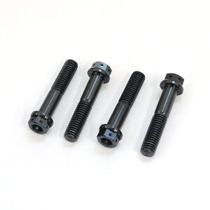 WR250R/X用 64チタン製 トップブリッジ クランプ ボルトセット ステムボルト チタンボルト 焼き色/ナチュラル/ブラック/ブルー