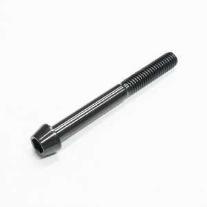 ジクサー GIXXER チタンボルト クランクケース用セット テーパーキャップ 焼き色/ナチュラル/ブラック/ブルー エンジンカバーボルト 64チタン合金 Ti-6Al-4V