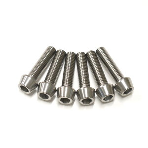 64`^{g e[p[Lbv M5 × 20mm P0.8 6{Zbg ĂFȂ Ti - 6Al - 4V Titanium Xe{g XeXN[