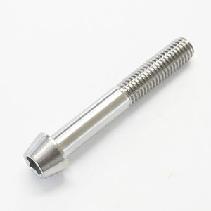 64�`�^���{���g �e�[�p�[�L���b�v M8 × 55mm P1.25 �Ă��F�Ȃ� Ti - 6Al - 4V Titanium 64�`�^������