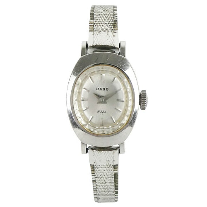 楽天市場】【RADO ラドー】 ELFE エルフ 585 K14WG シルバー文字盤 手  