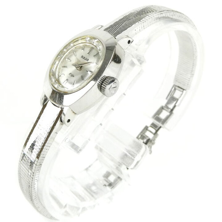 楽天市場】【RADO ラドー】 ELFE エルフ 585 K14WG シルバー文字盤 手 