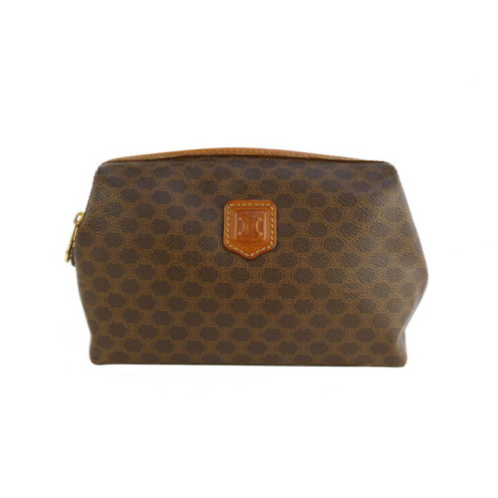 楽天市場】【CELINE セリーヌ】美品 ポーチ マカダム柄 ロゴ コスメ  