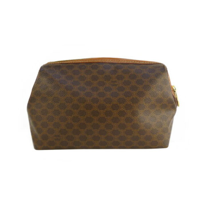 楽天市場】【CELINE セリーヌ】美品 ポーチ マカダム柄 ロゴ コスメ 