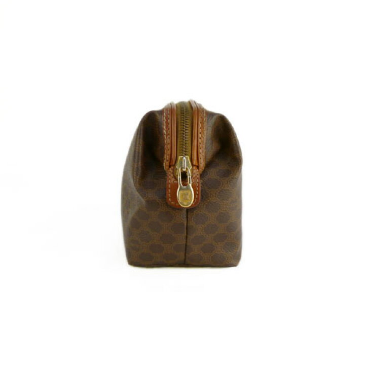 楽天市場】【CELINE セリーヌ】美品 ポーチ マカダム柄 ロゴ コスメ 