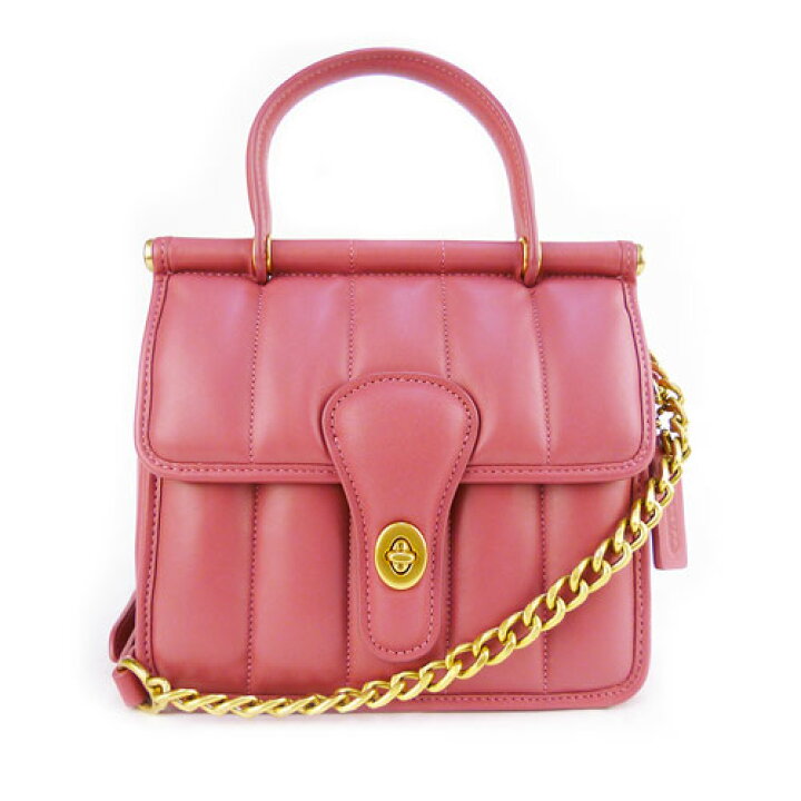 楽天市場】【COACH コーチ】C3844 B4/U6 2way パフィー バッグ 